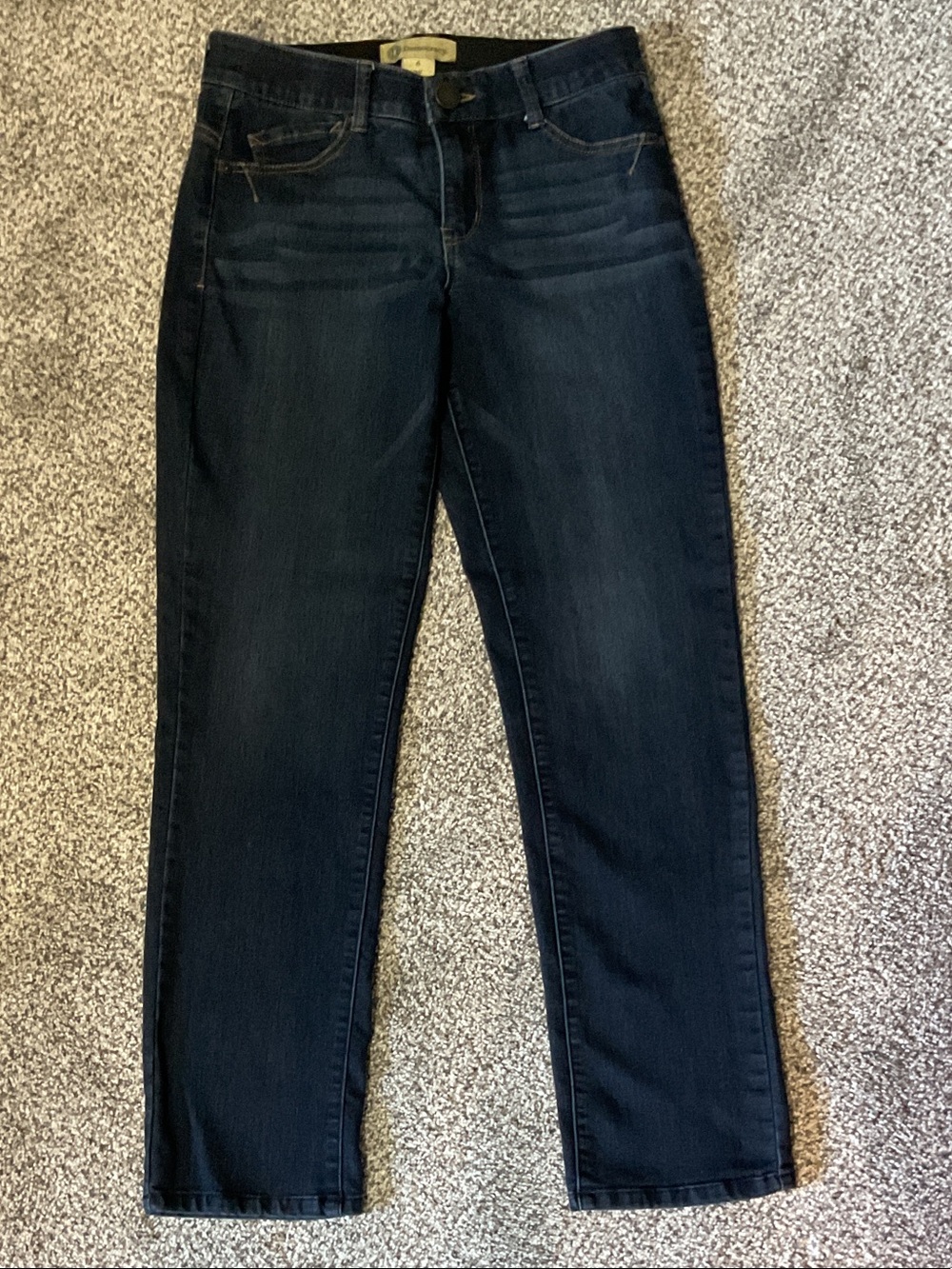 Democracy Dark Indigo Straight Leg Jeans